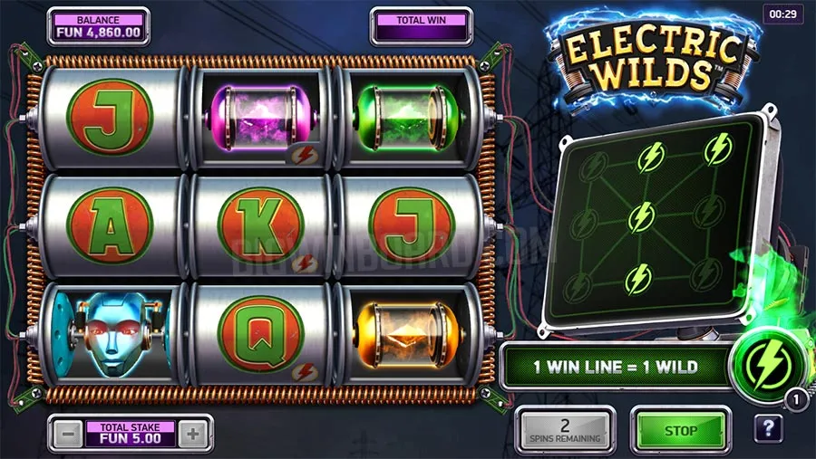 electric wilds slot