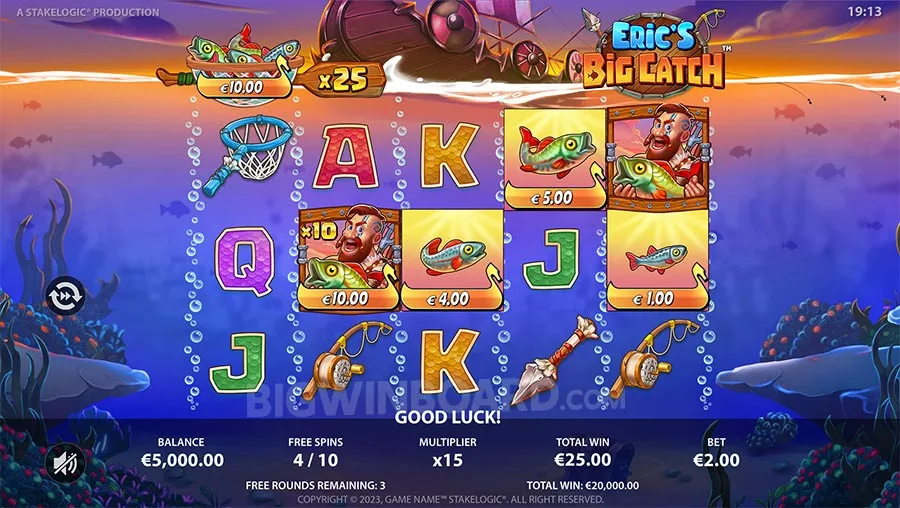 Eric's Big Catch slot