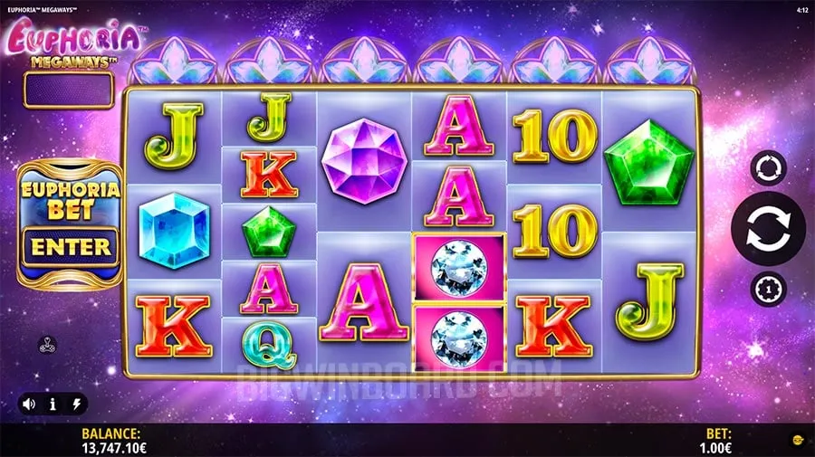 Euphoria Megaways slot