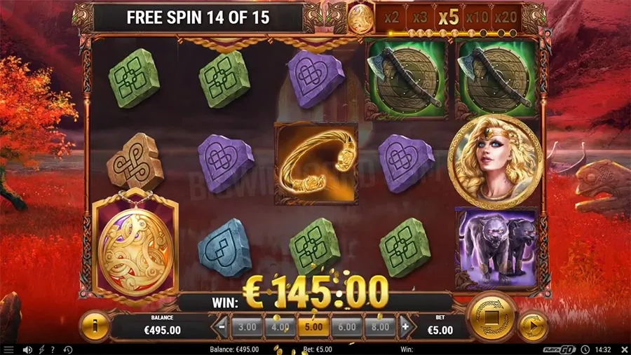 the faces of freya slot