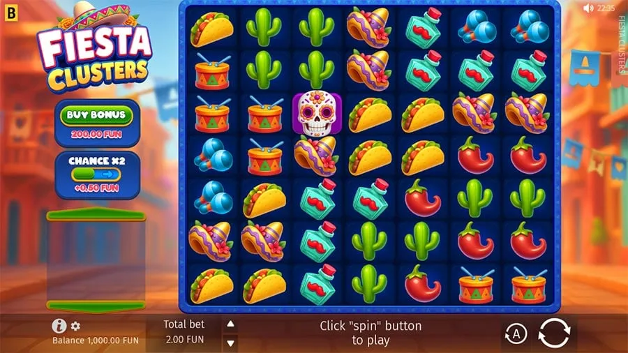 Fiesta Clusters slot