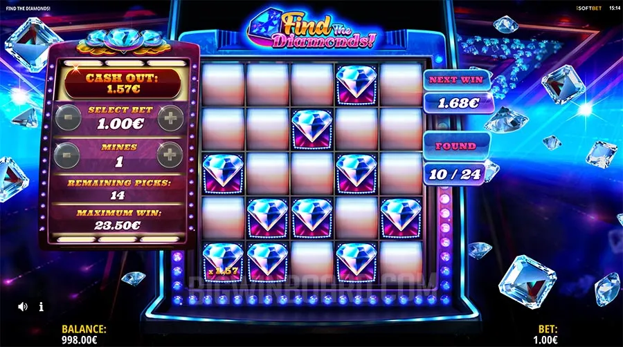 Find the Diamonds! slot