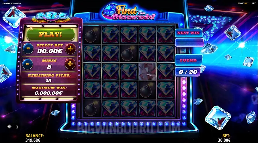 Find the Diamonds! slot