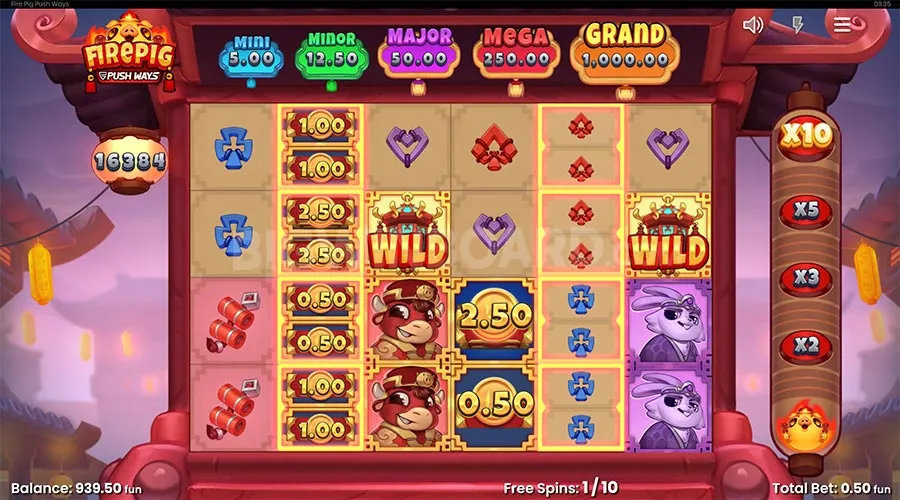 Fire Pig Push Ways slot