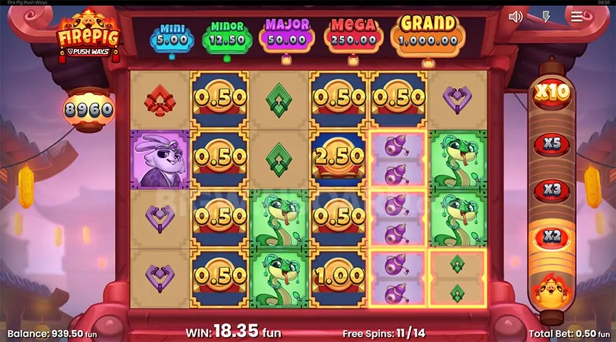 Fire Pig Push Ways slot