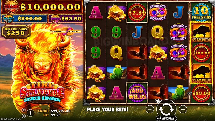 Fire Stampede 2 slot