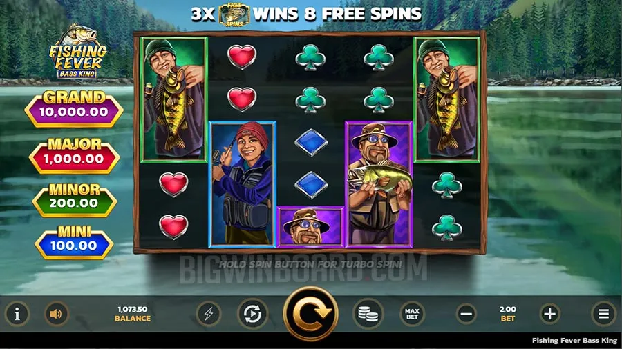 Fishing Fever Bass King slot