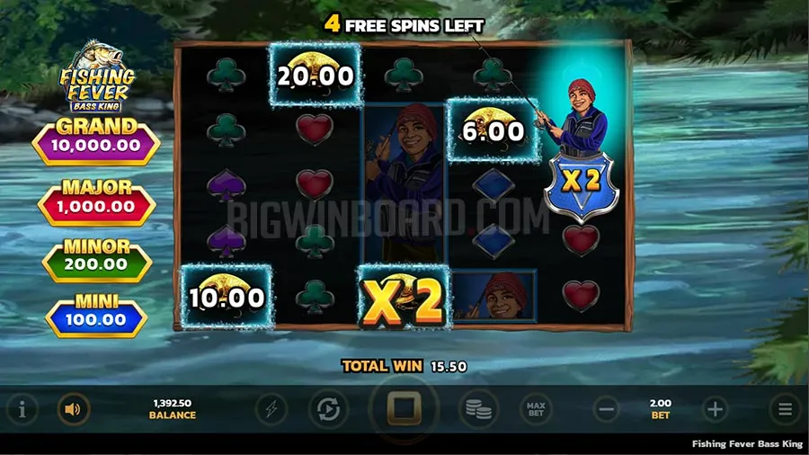 Fishing Fever Bass King slot