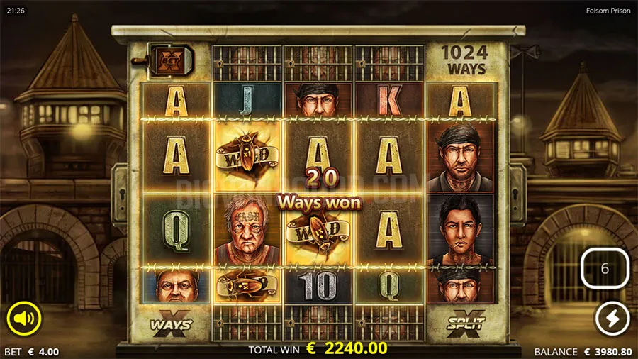 Folsom Prison slot