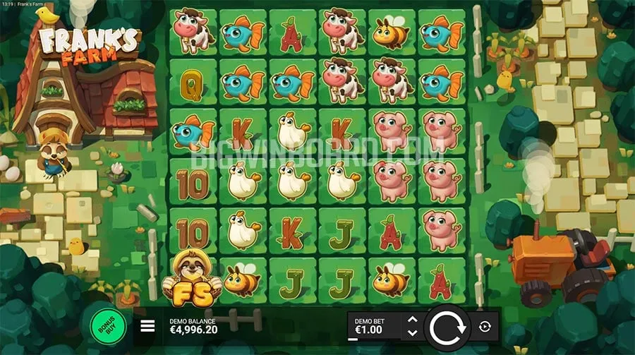 Frank's Farm slot