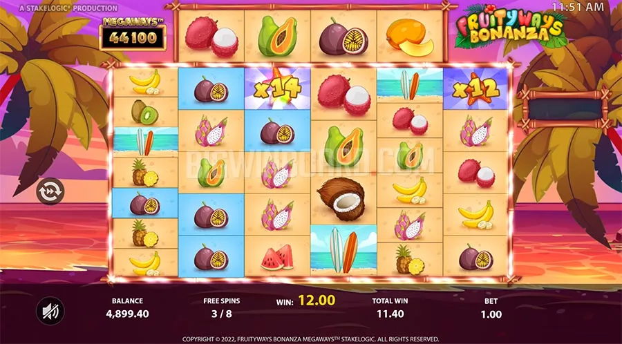Fruityways Bonanza Megaways slot