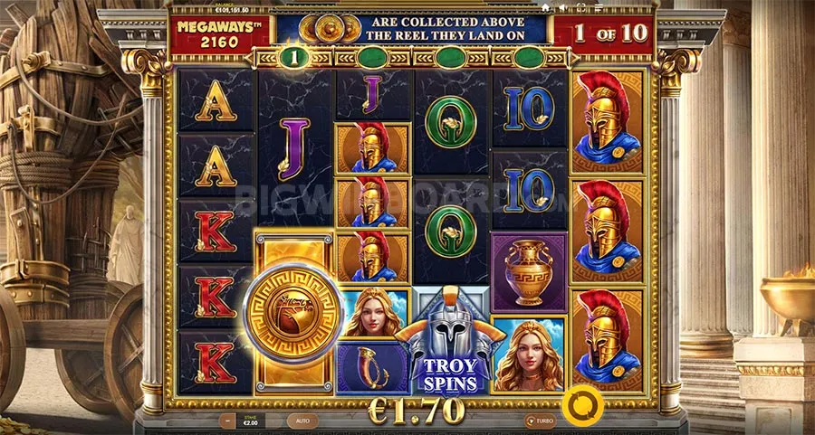 Gods of Troy Megaways slot