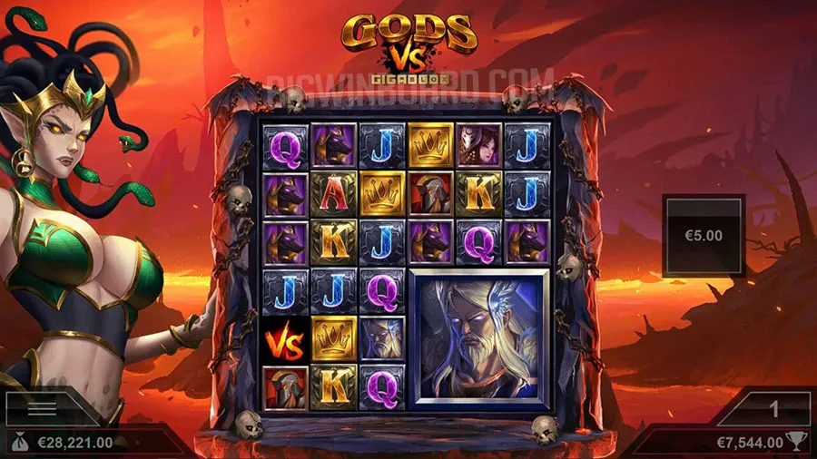 Gods vs Gigablox slot
