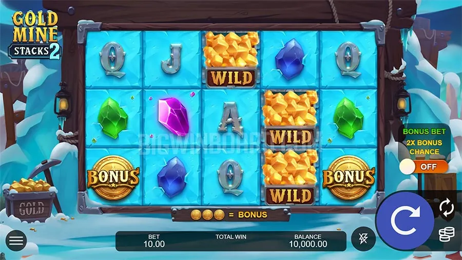 Gold Mine Stacks 2 slot