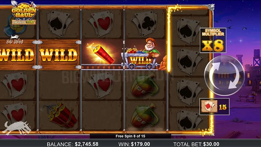 Golden Haul Infinity Reels slot