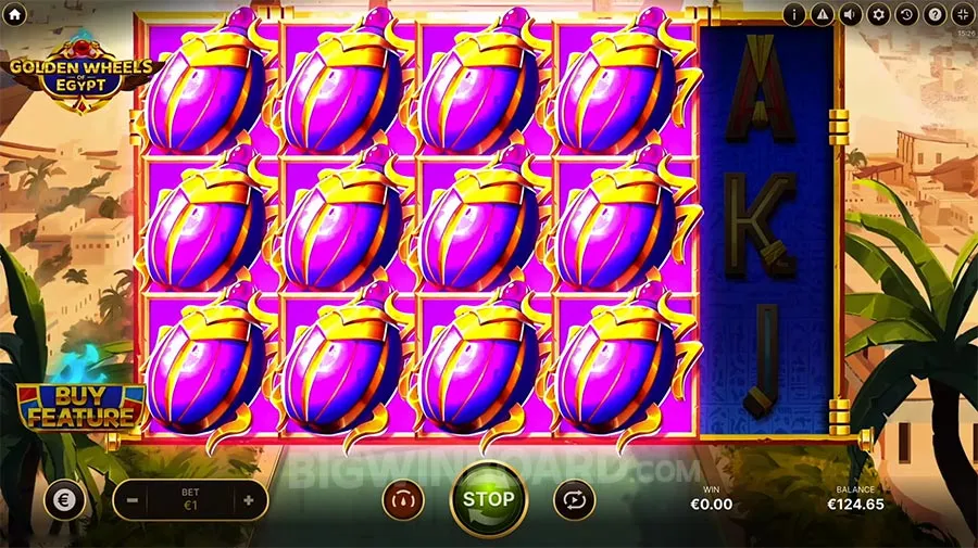 Golden Wheels of Egypt slot