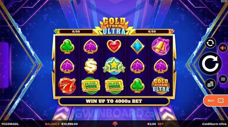 Goldstorm Ultra slot