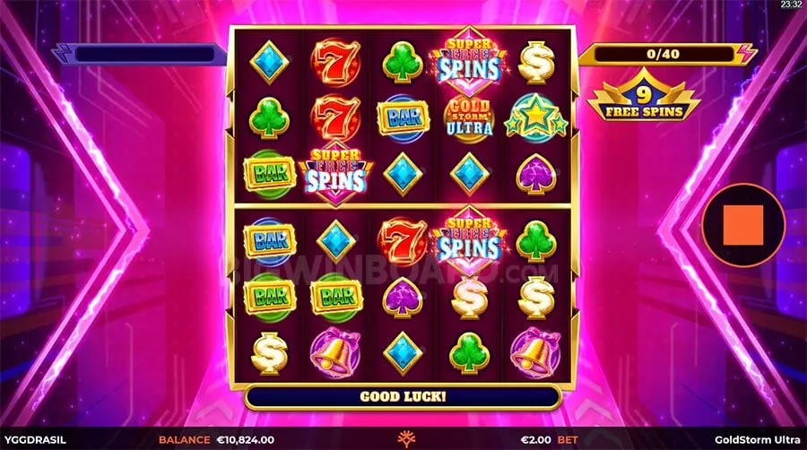 Goldstorm Ultra slot