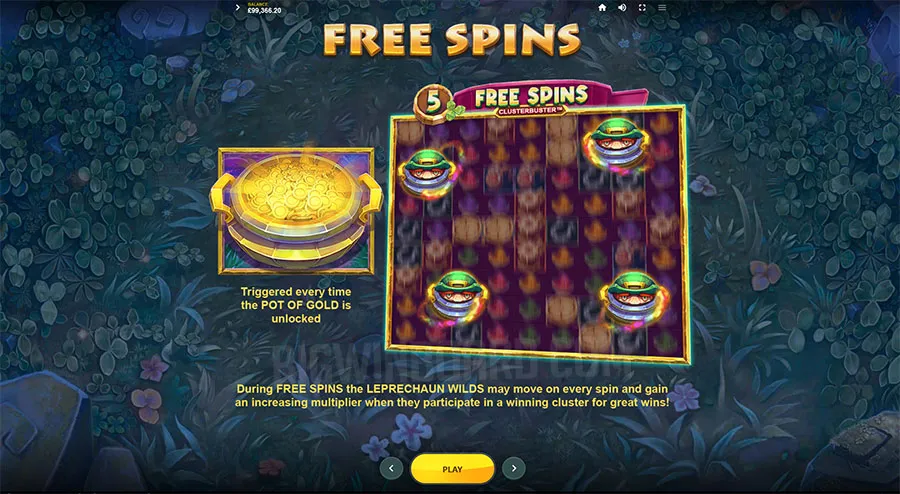 Good Luck Clusterbuster slot