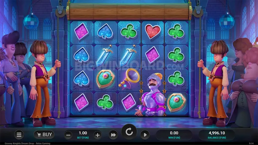 Groovy Knights Dream Drop slot