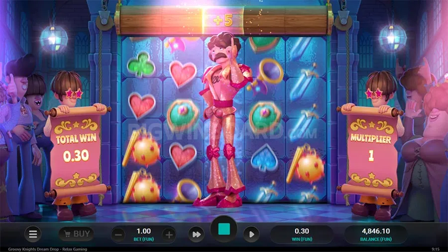 Groovy Knights Dream Drop slot