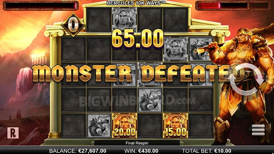 Hercules 10K Ways slot