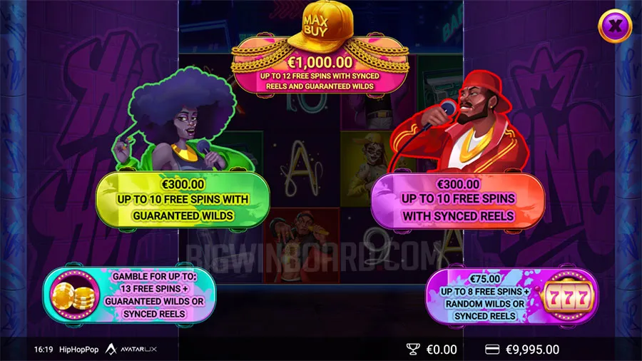 HipHopPop PopWins slot