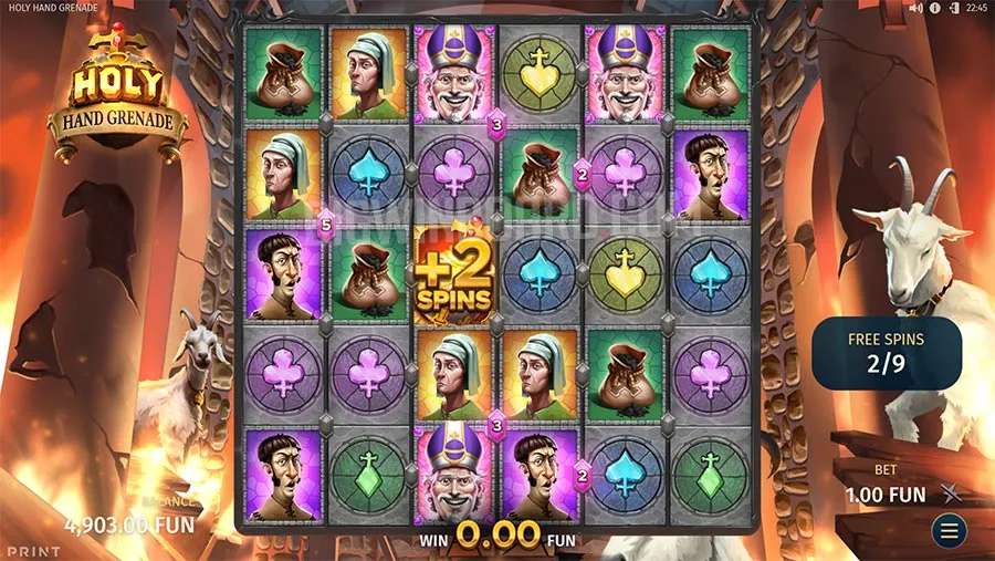 Holy Hand Grenade slot