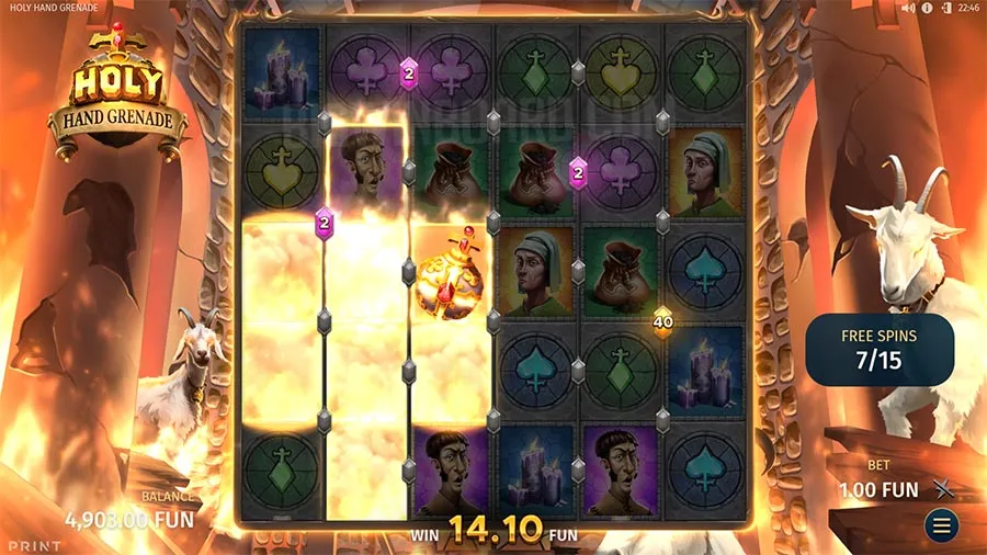 Holy Hand Grenade slot