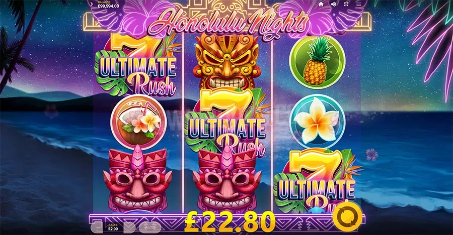 honolulu nights slot