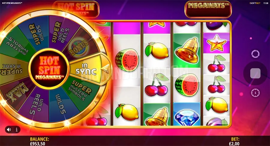 hot spin megaways slot