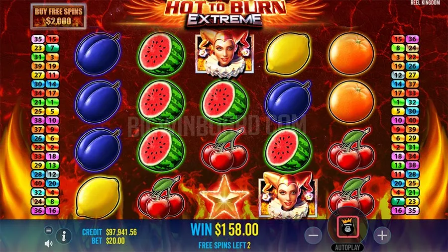 Hot to Burn Extreme slot