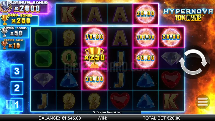Hypernova 10K Ways slot