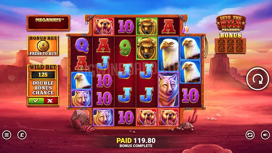 Into The Wild Megaways slot