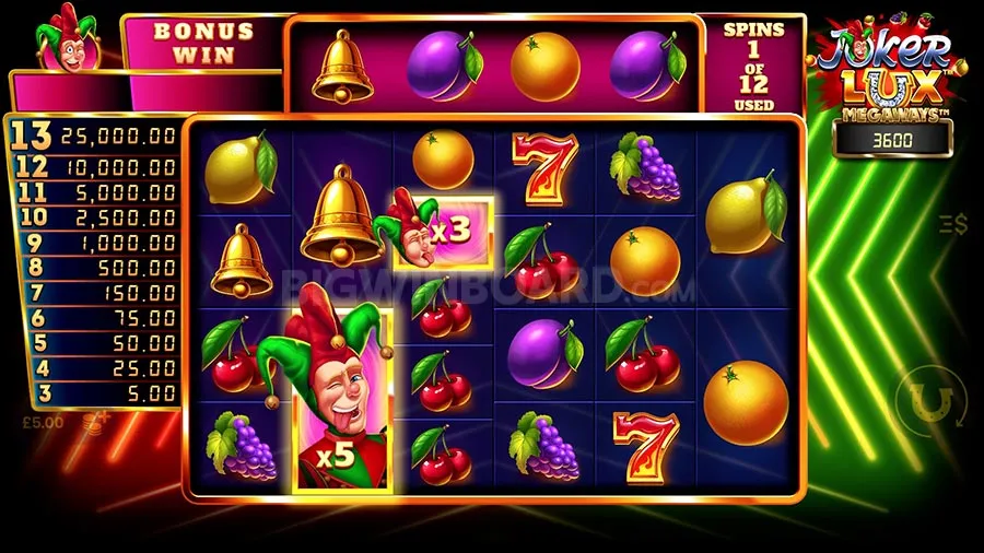 Joker Lux Megaways slot