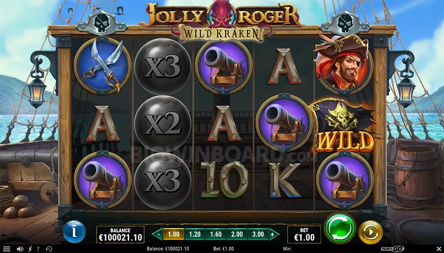 Jolly Roger Wild Kraken slot