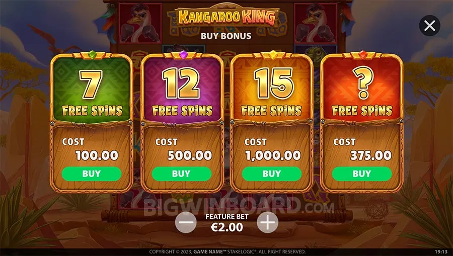 Kangaroo King slot