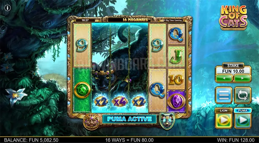 king of cats megaways slot