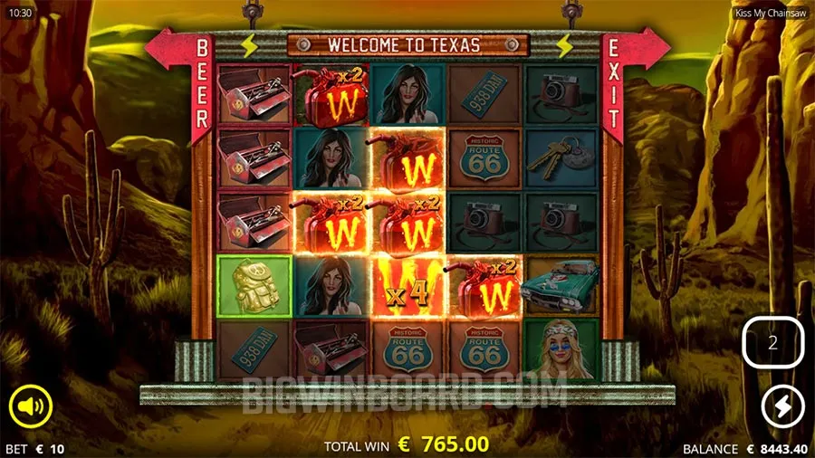 Kiss My Chainsaw slot