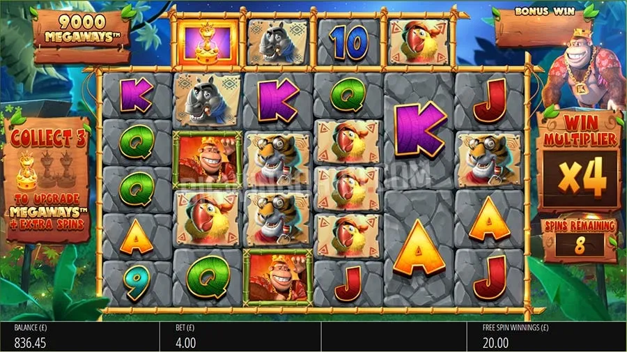 return of kong megaways