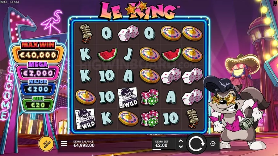 Le King slot