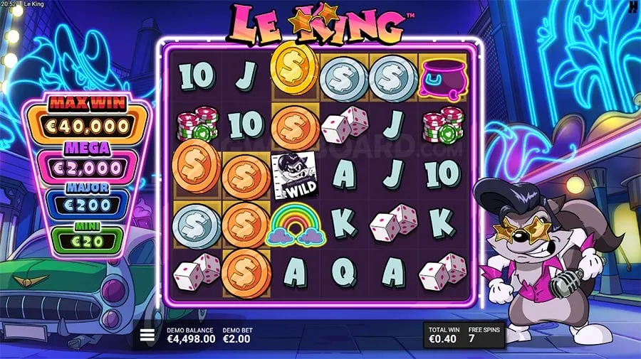 Le King slot
