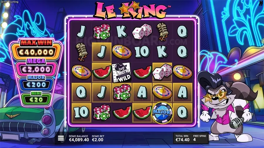 Le King slot