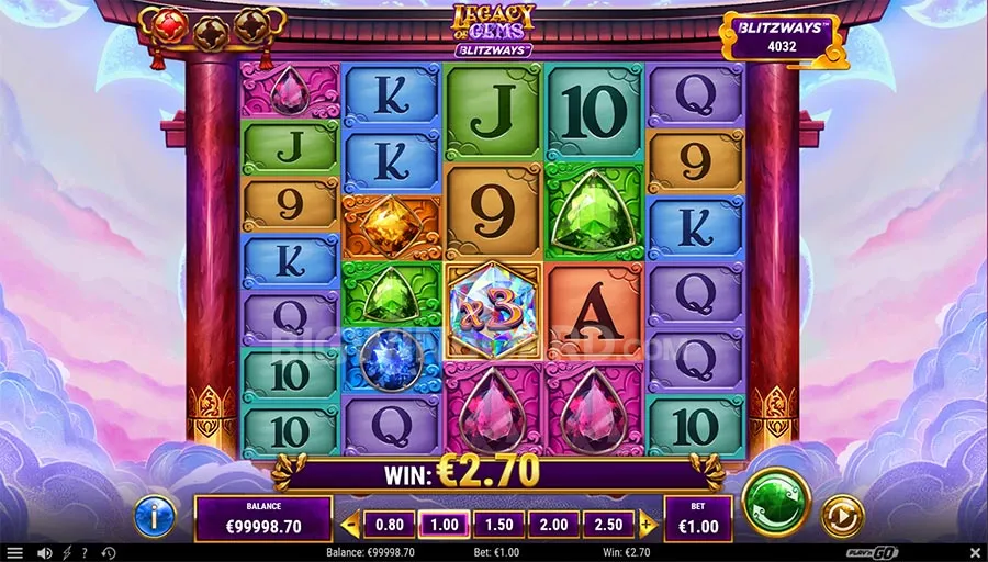 Legacy of Gems Blitzways slot