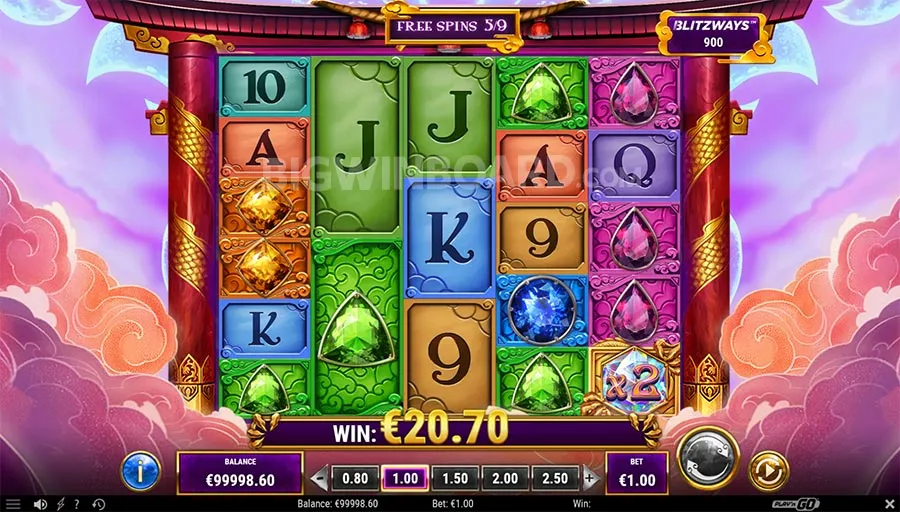 Legacy of Gems Blitzways slot