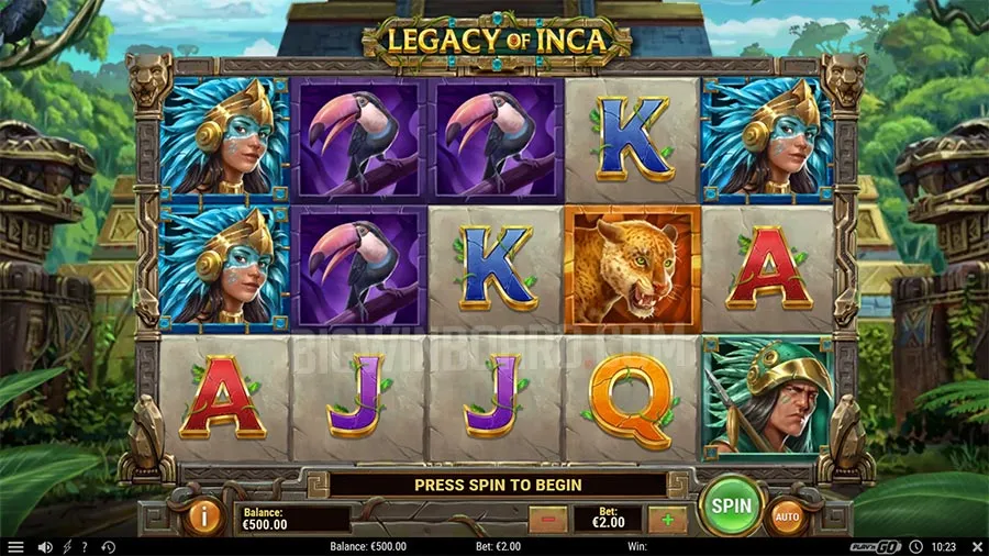 Legacy of Inca slot