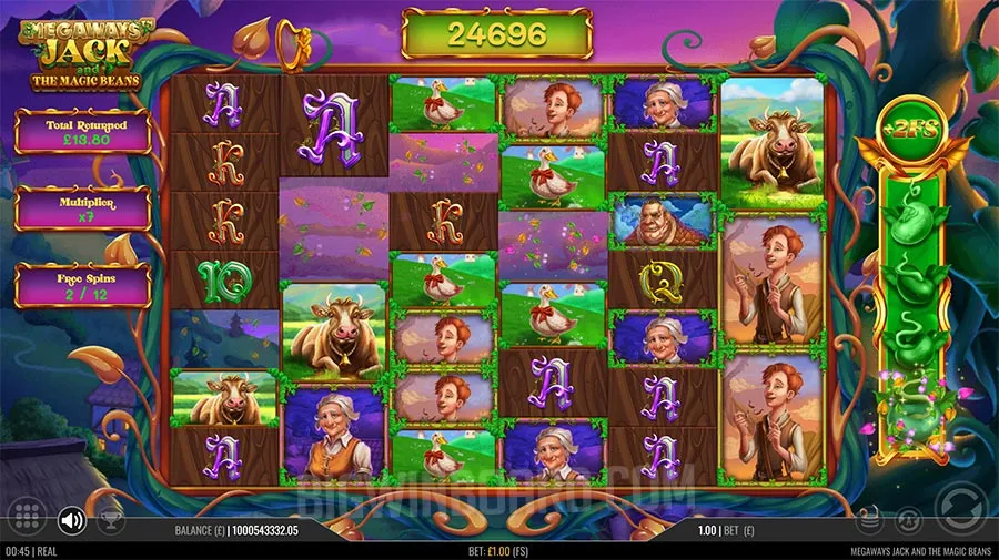 Megaways Jack and The Magic Beans slot