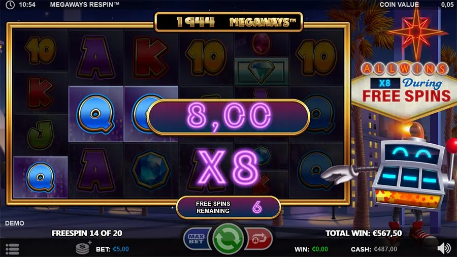 megaways respin
