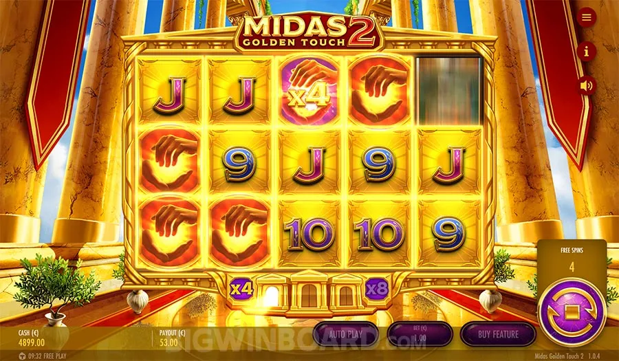 Midas Golden Touch 2 slot