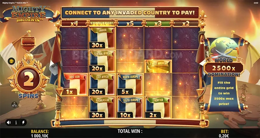 Mighty Empire Hold & Win slot